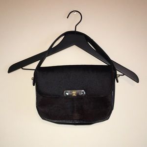 Vintage Cowhide 1950’s Leather Handbag